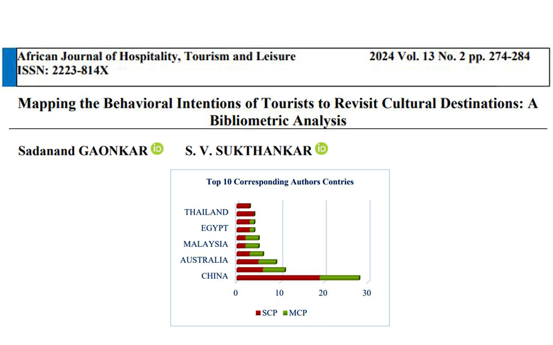 African Journal of Hospitality, Tourism and Leisure. 13(2); 2024; 274-284.