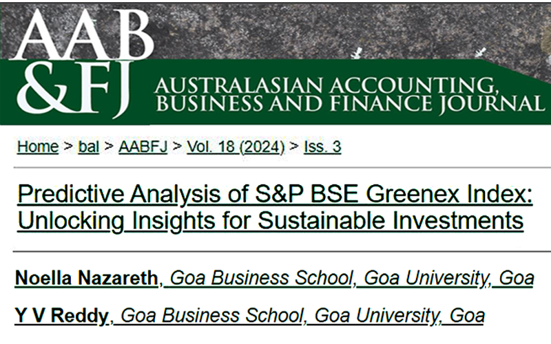 Australasian Accounting, Business and Finance Journal. 18(3); 2024; 223-247