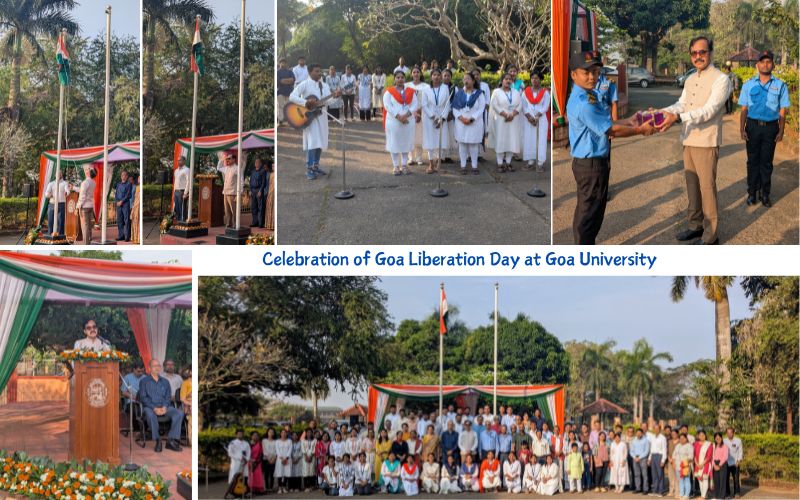 Celebration of Goa Liberation Day at Goa University