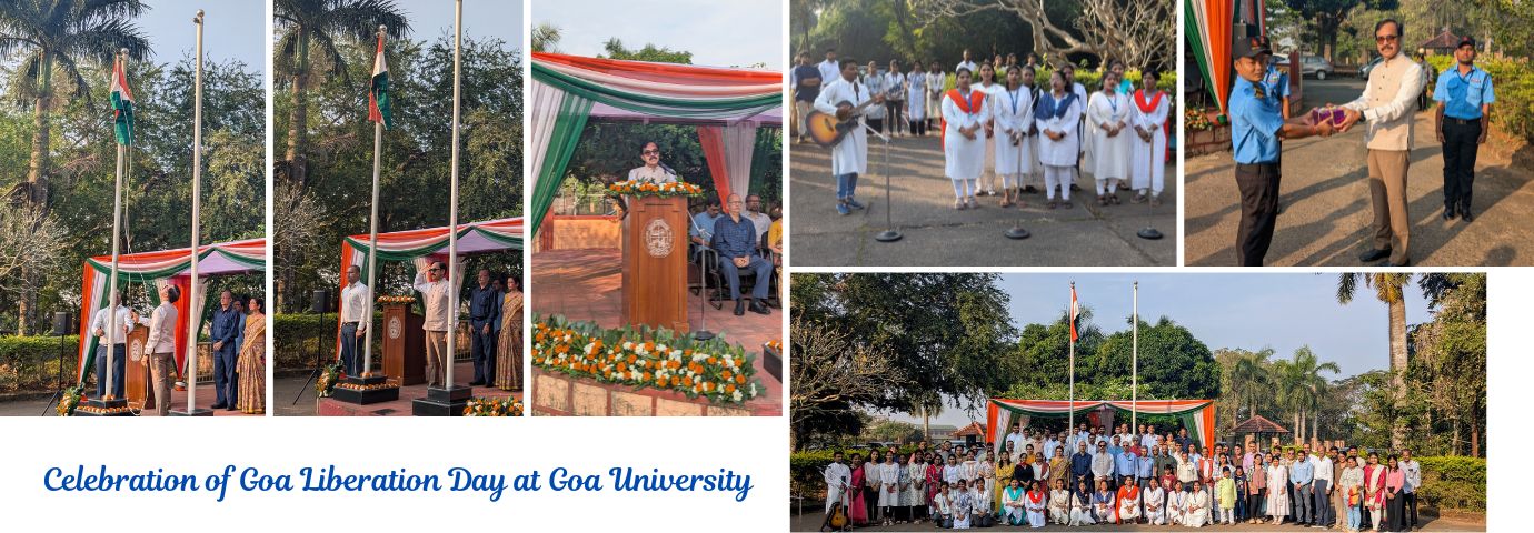 Celebration of Goa Liberation Day at Goa University