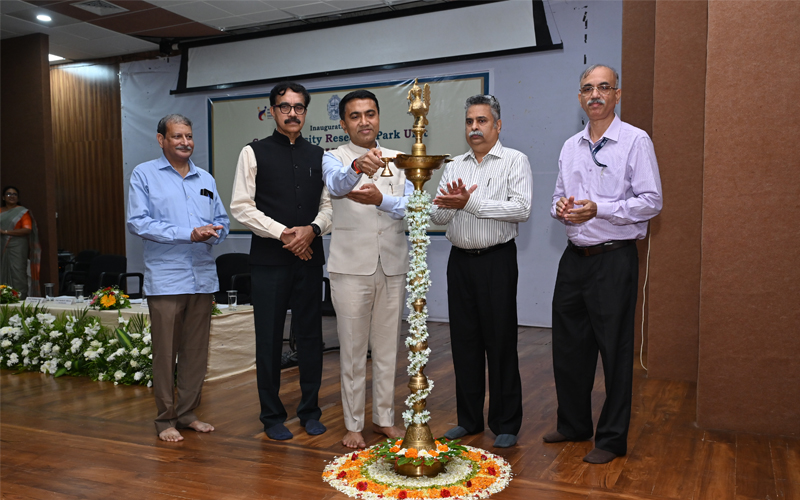 Inauguration of Goa University Research Park Unit (GURU)