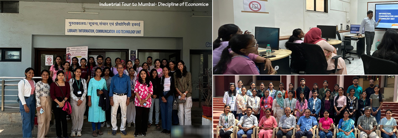 Industrial Tour to Mumbai- Discipline of Economics