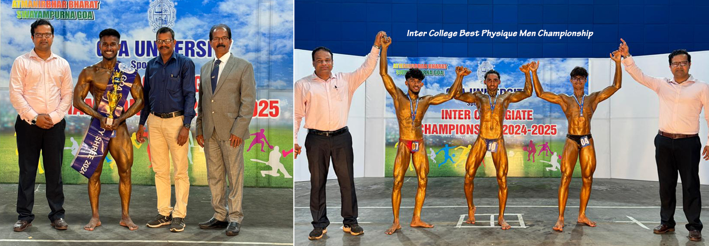 Inter College Best Physique Men Championship 24-25