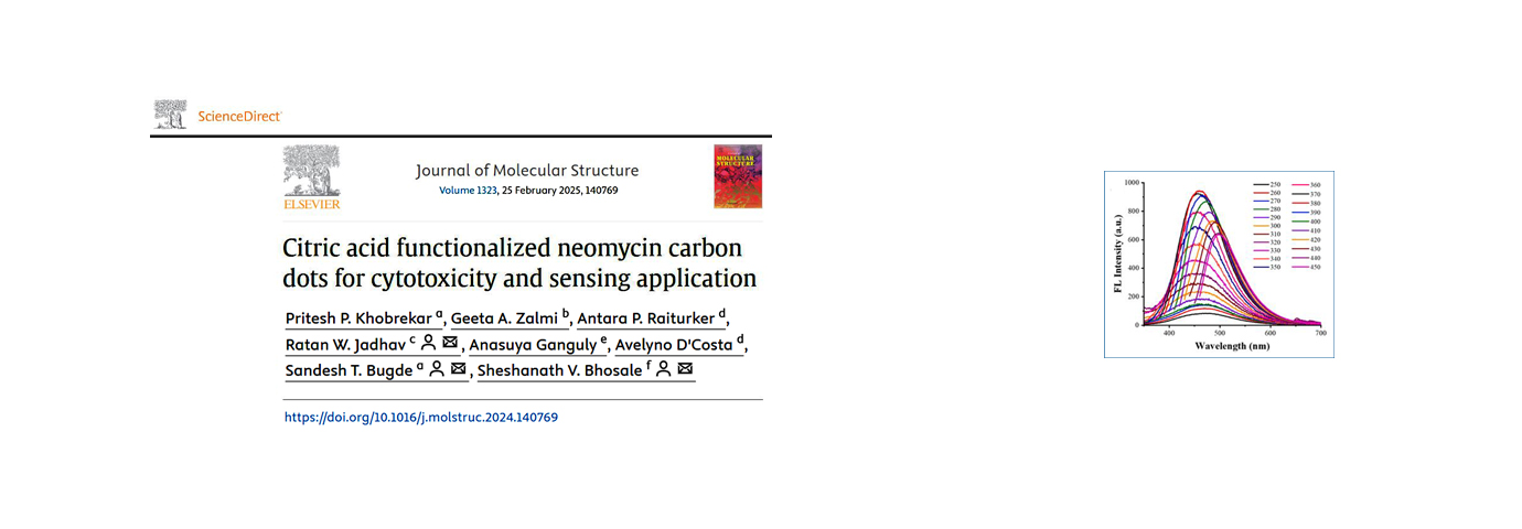 Journal of Molecular Structure. 1323; 2025; ArticleID_140769