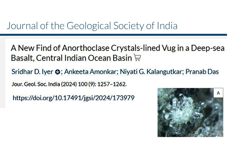 Journal of the Geological Society of India. 100(9); 2024; 1257-1262