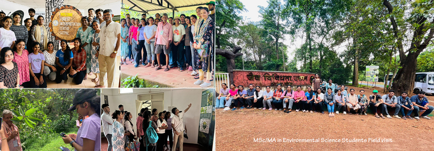 MSc/MA in Environmental Science Students Field visit