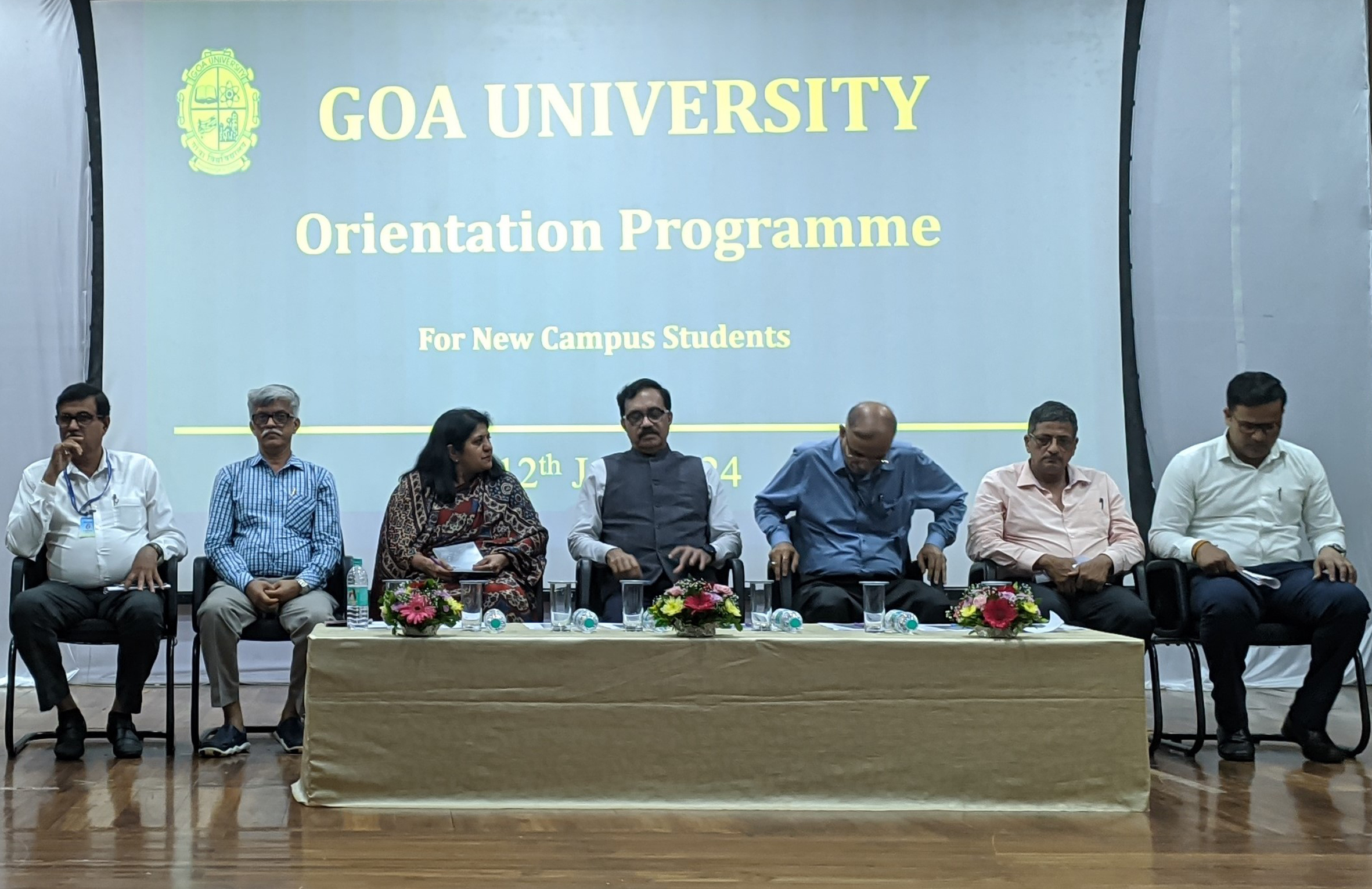 Orientation Programme for new students on campus - July 2024