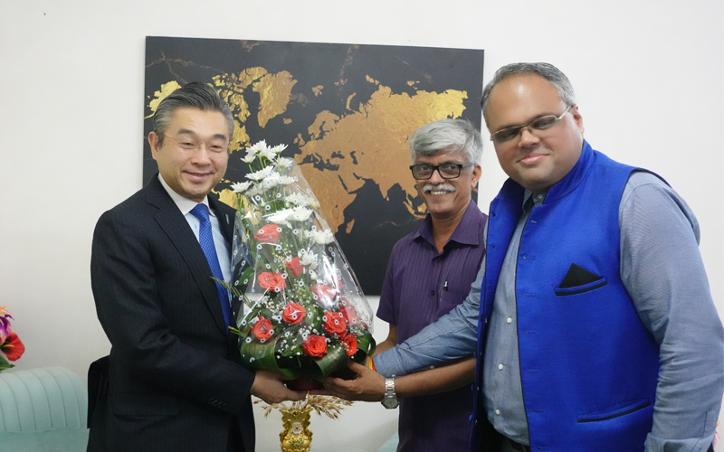 Visit of H.E. Hiroshi Suzuki, the Ambassador of Japan to India