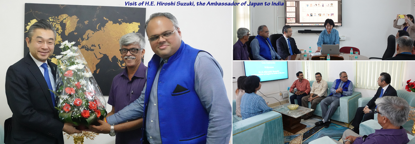 Visit of H.E. Hiroshi Suzuki, the Ambassador of Japan to India